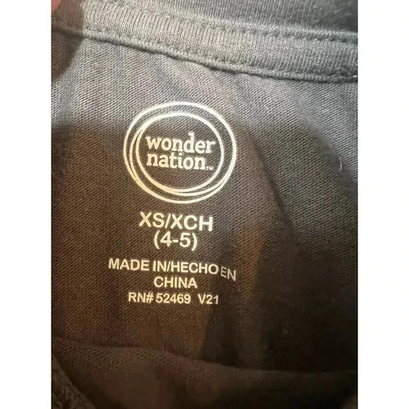 wonder nation long sleeve tshirt " next level gamer" boys size xs - Picture 4 of 4